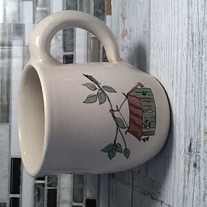 Yesteryear hand turned pottery coffee cup ☕